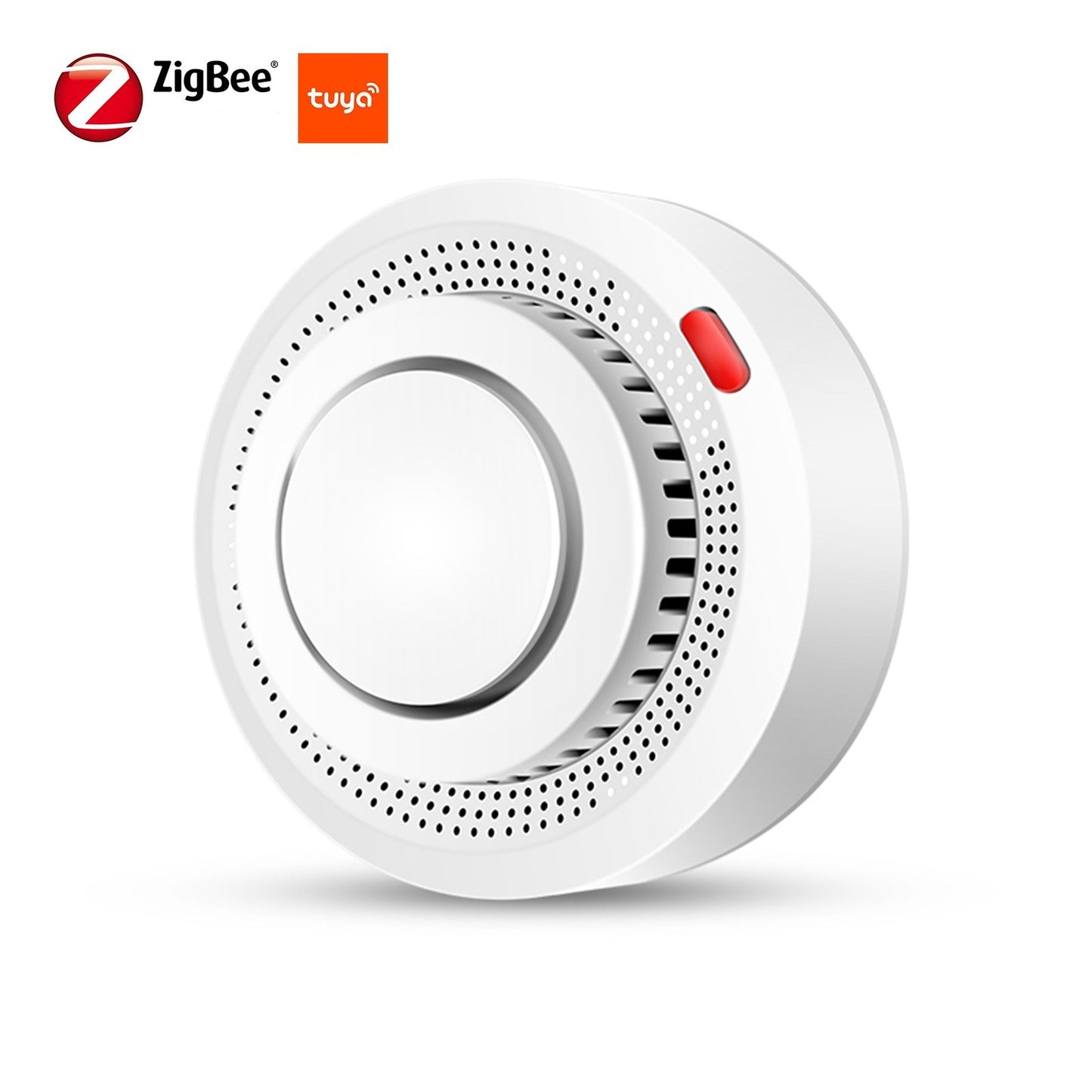 Tuya Smart Smoke Sensor with High Sensitivity and Massage Feature