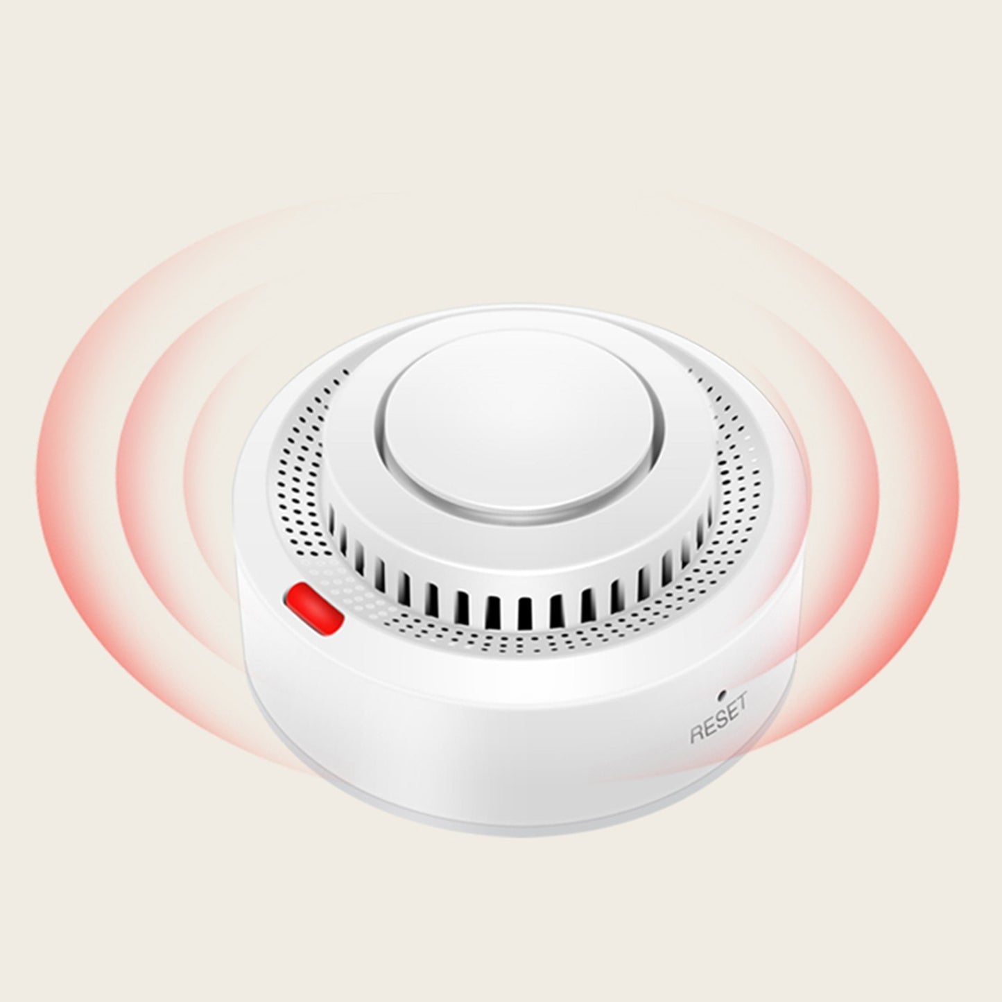 Tuya Smart Smoke Sensor with High Sensitivity and Massage Feature