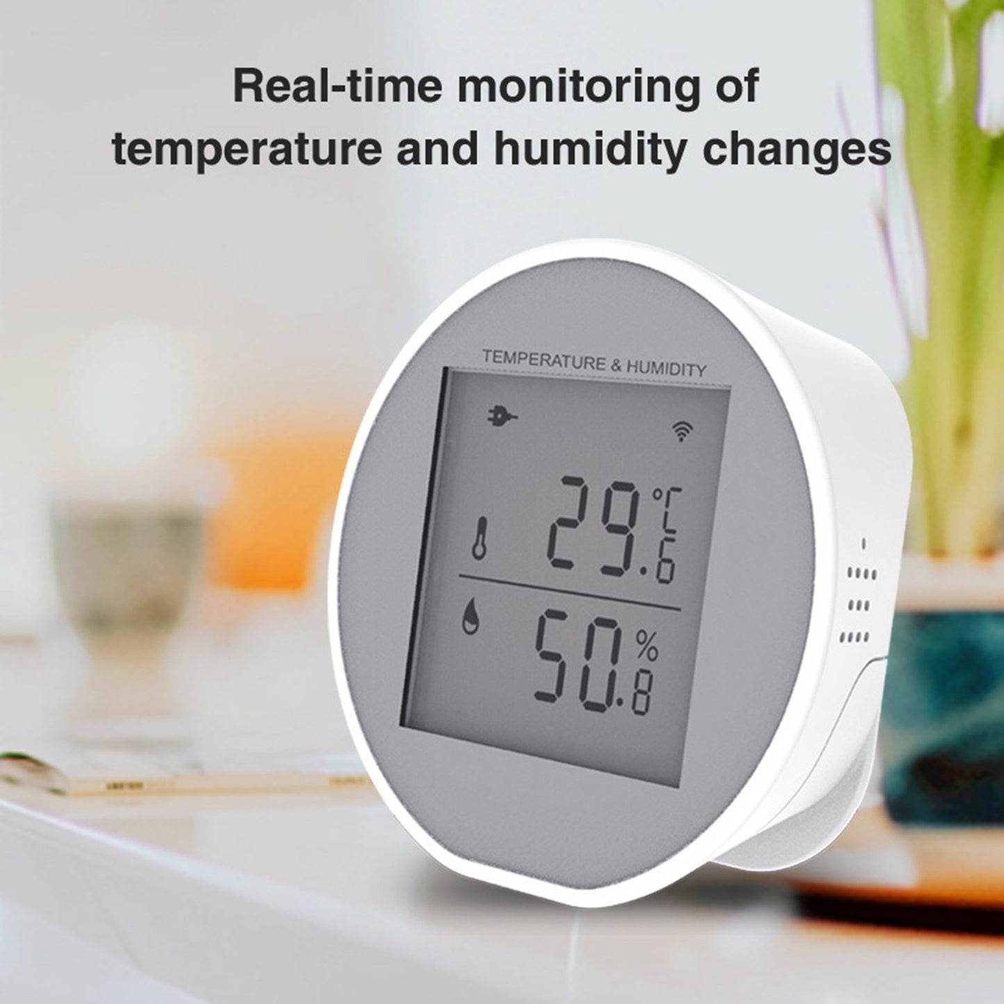 Smart WiFi Temperature & Humidity Sensor by Tuya
