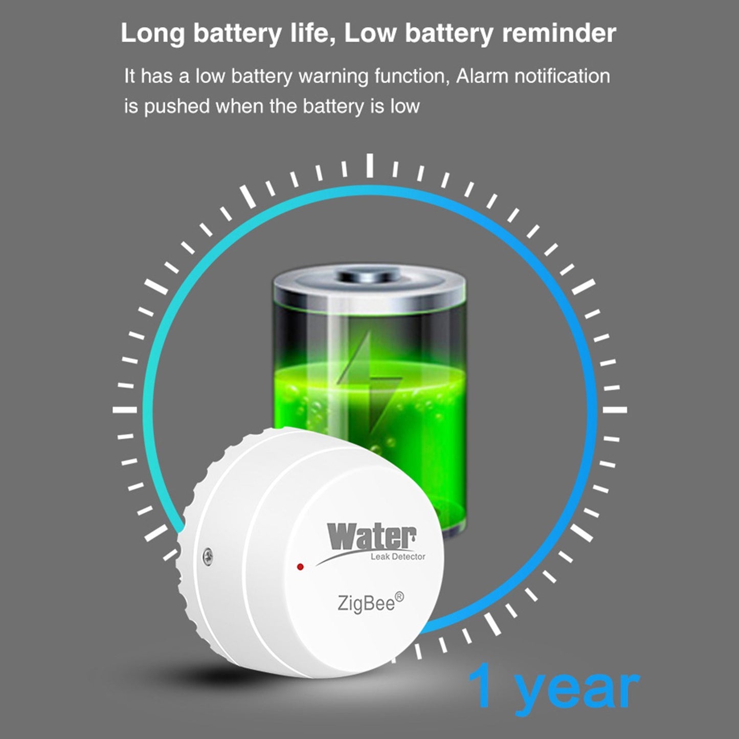 Tuya Zigbee Smart Home Water Leak Sensor