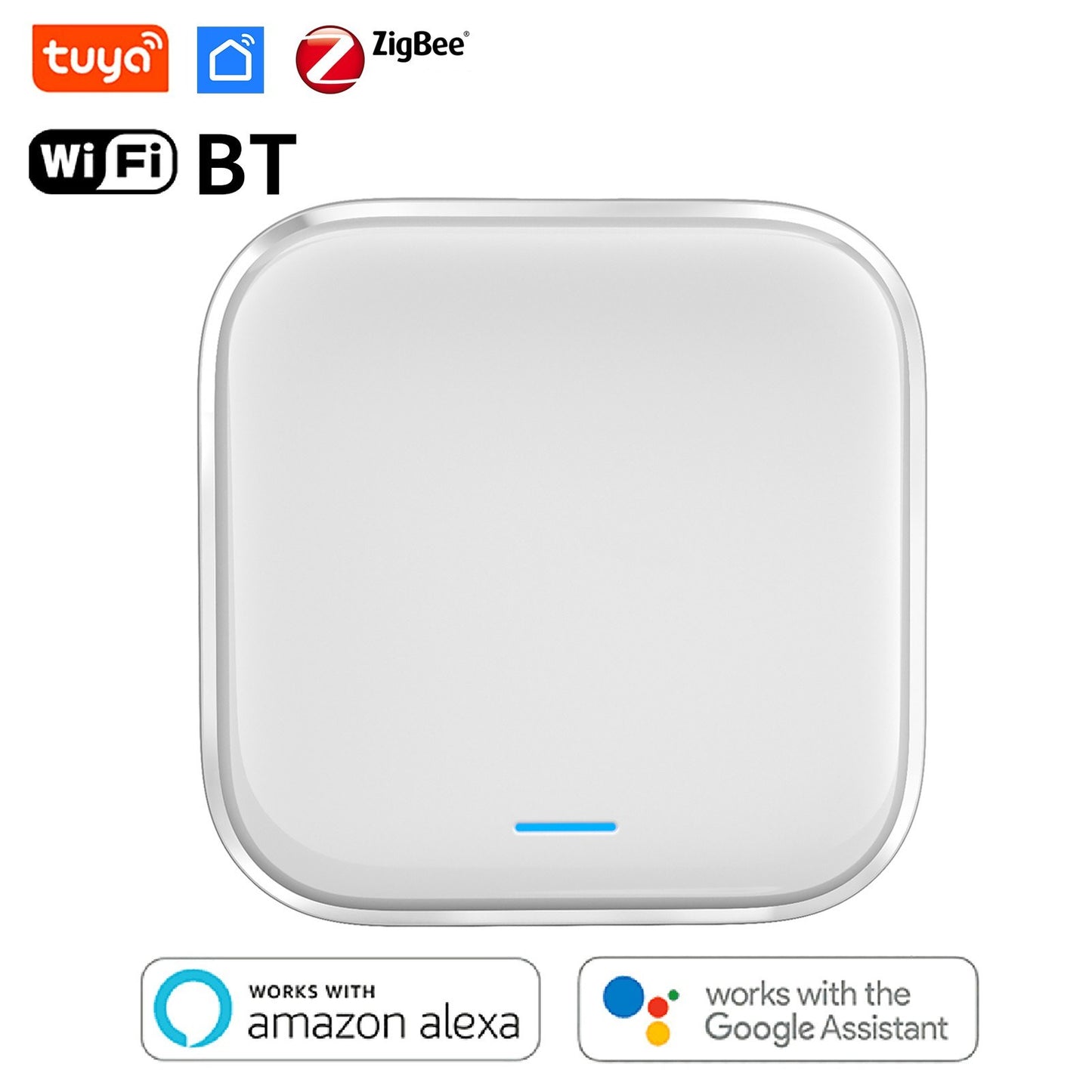 Tuya WiFi Bluetooth Zigbee Mini Smart Multi-Mode Hub - YXHUBZM-1