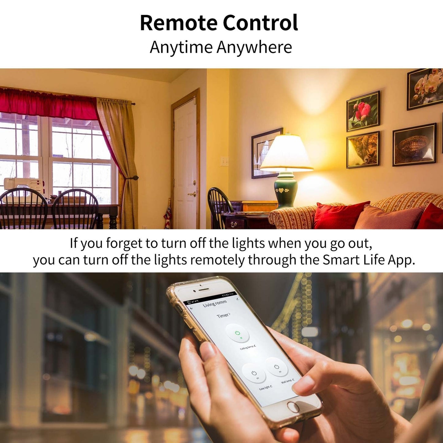 Universal Smart WiFi IR Remote Control