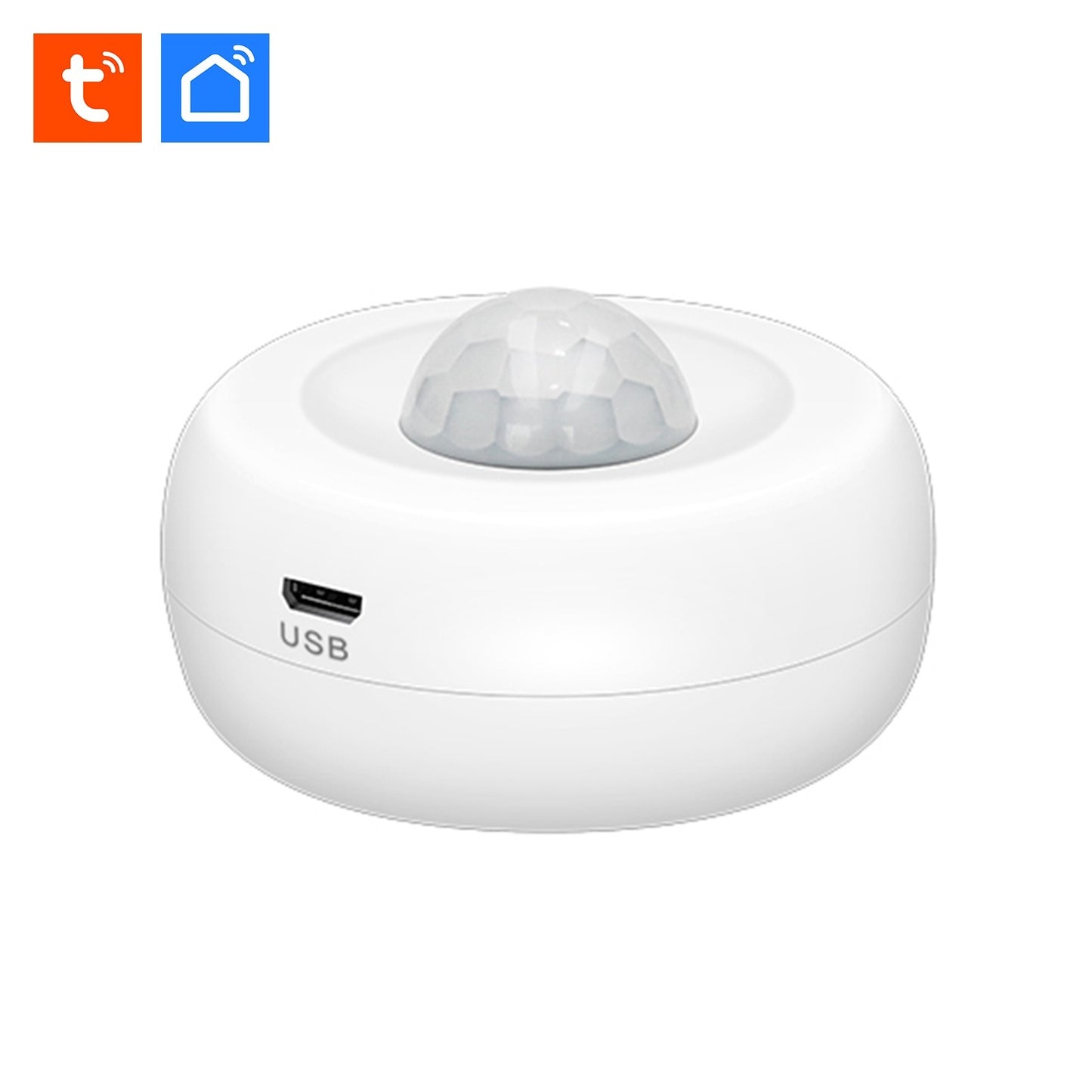 Smart PIR Motion Sensor with Light Detection | Tuya Compatible