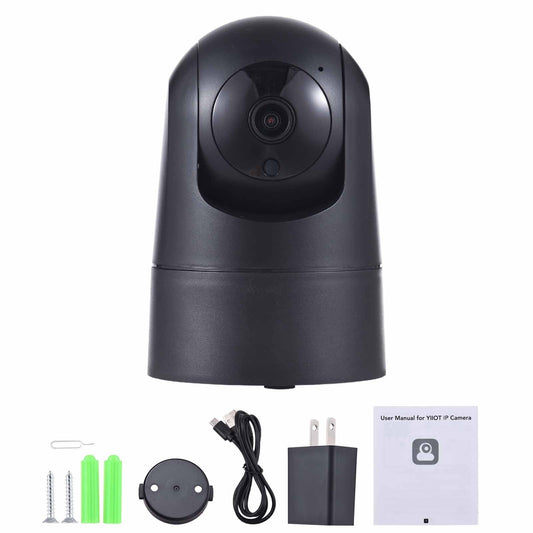 Indoor 2MP Security Camera with Pan-Tilt, Baby Monitor, Smart Motion Tracking, Night Vision, Two-Way Audio