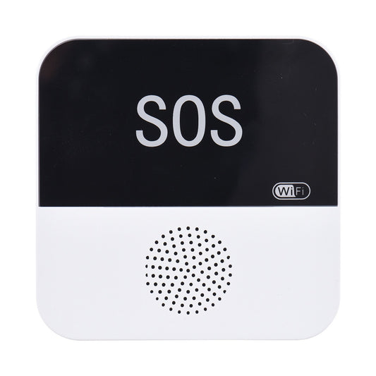 Smart Wireless SOS Medical Alert System - Multifunctional WiFi Pager, Fall Alert, Nurse Alert, Doorbell Button