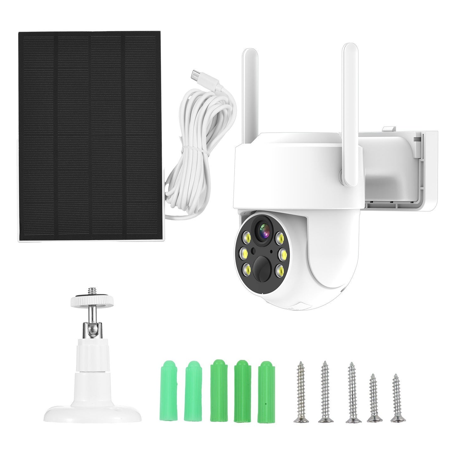 4MP Solar-Powered WiFi Security Camera with Low Energy Consumption