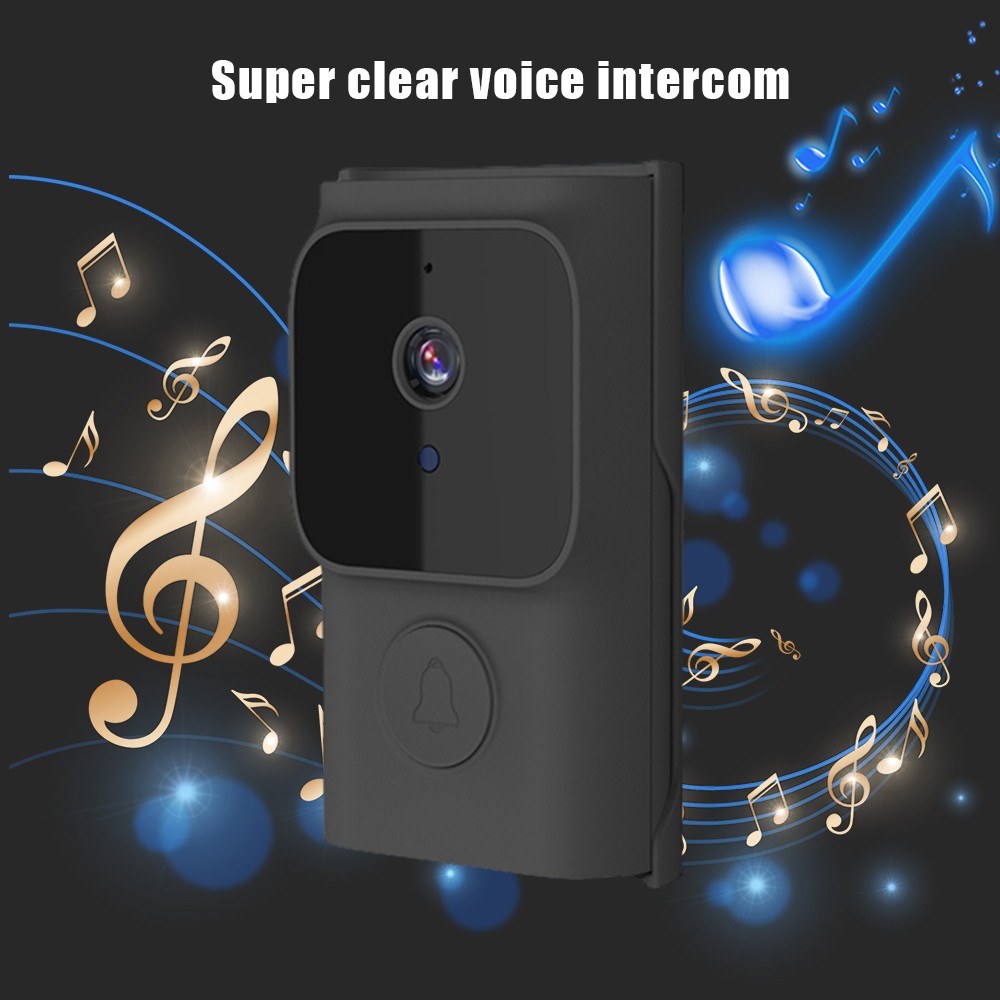 Wireless Smart Doorbell Camera with Chime, 2.4G WiFi