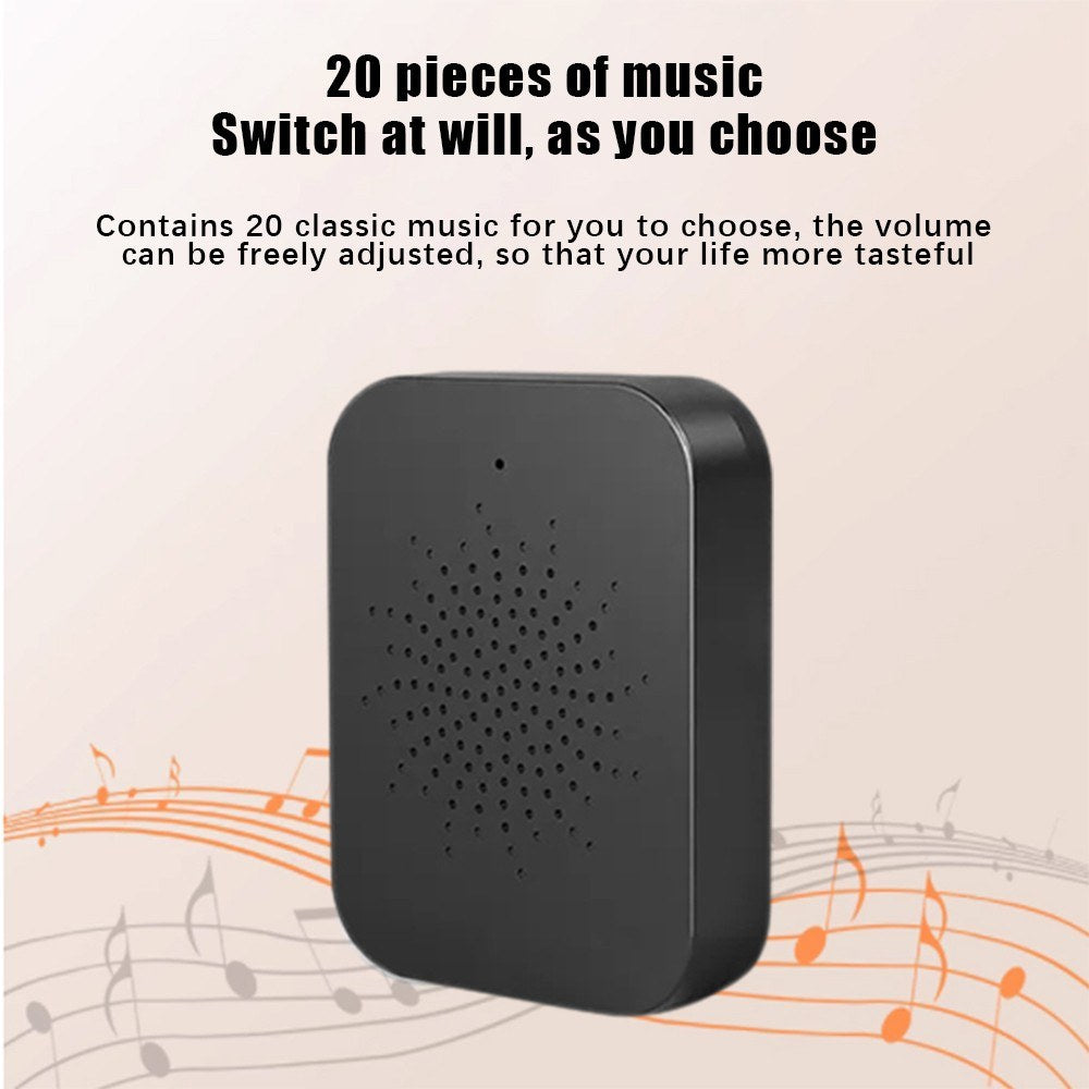 Wireless Smart Doorbell Camera with Chime, 2.4G WiFi