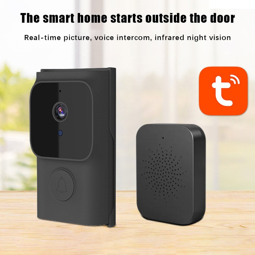 Wireless Smart Doorbell Camera with Chime, 2.4G WiFi