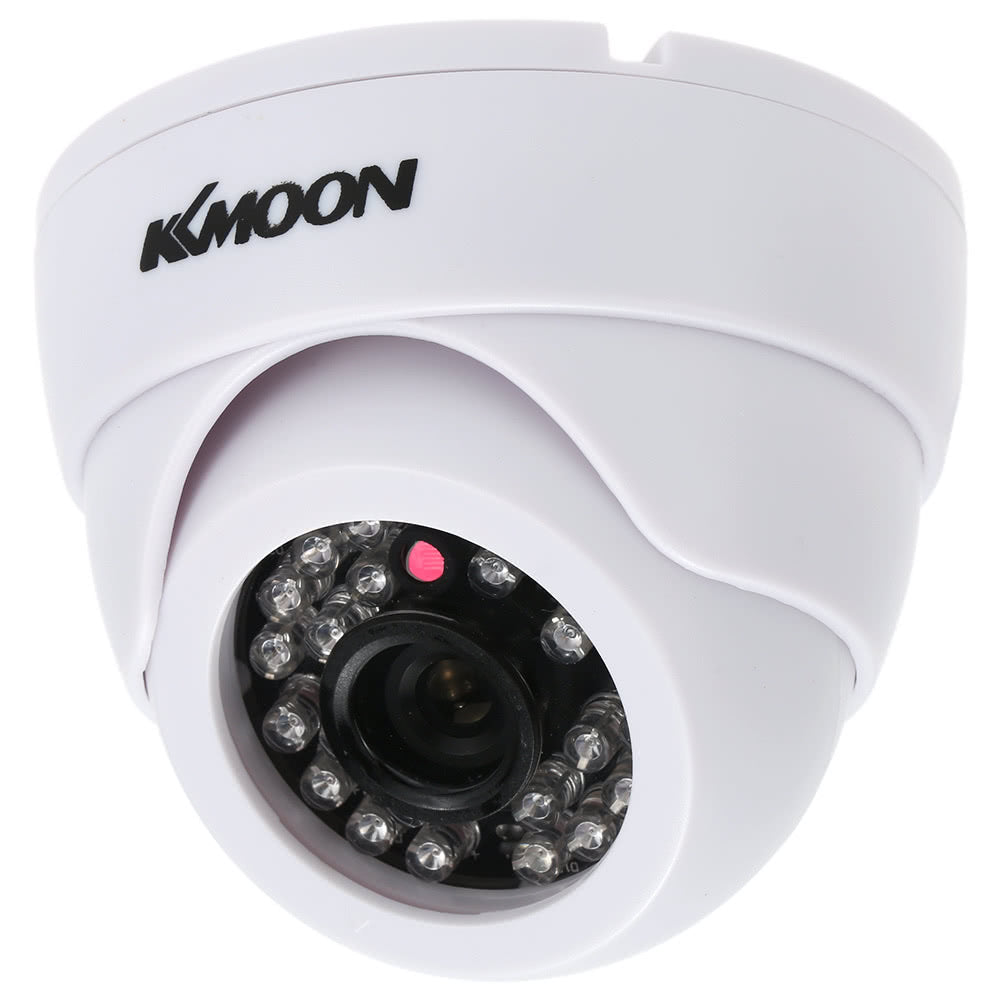 KKmoon HD 1200TVL Indoor CCTV Security Camera Night Vision 1/3” CMOS IR-CUT PAL
