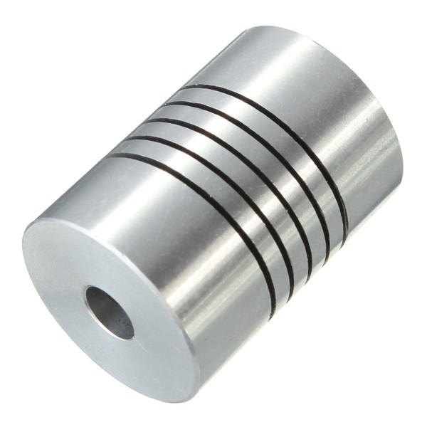 Flexible Shaft Coupling for CNC Stepper Motors, OD 18x25mm, 6.35mm to 8mm Connector
