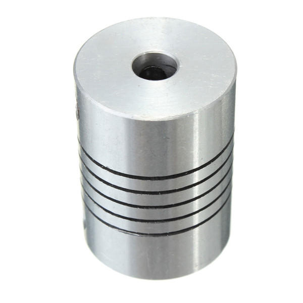 Flexible Shaft Coupling for CNC Stepper Motors, OD 18x25mm, 6.35mm to 8mm Connector