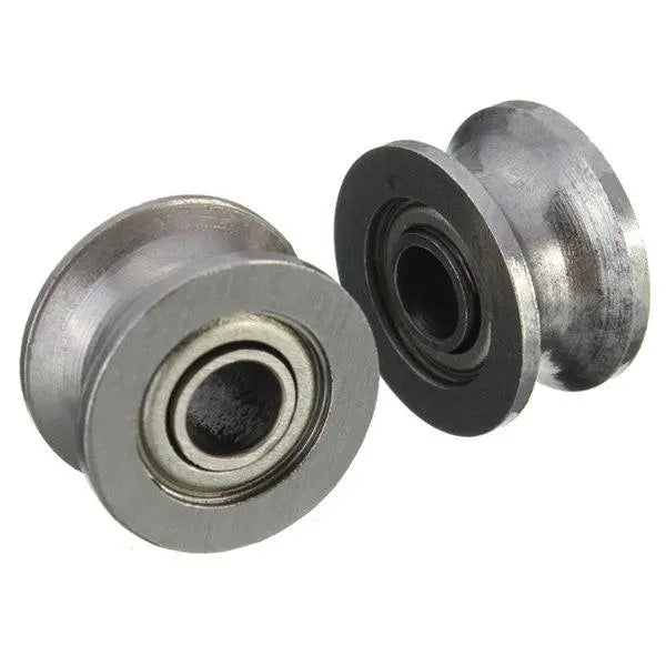 10-Pack 624ZZ U Groove Sealed Ball Bearings 4x13x7mm HCS Guide Pulley