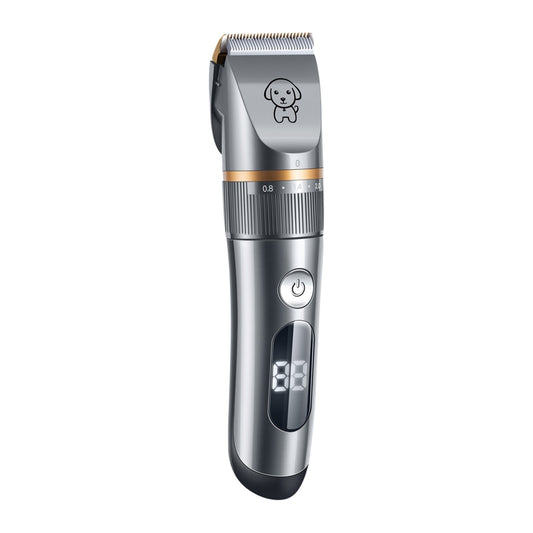 5-Speed Quiet Cat Grooming Kit: Pet Hair Trimmer & Clippers with Comb