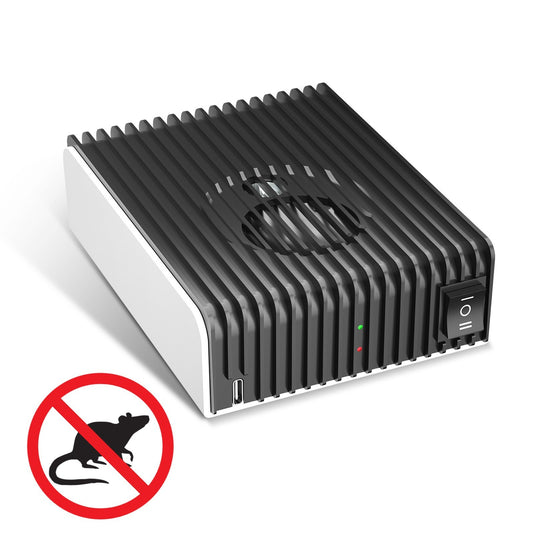 Ultrasonic Rodent Repeller Plug-in: Indoor Pest Control for Mice, Rats, Bats - Ideal for House, Attic, Garage, Basement, RV, Barn