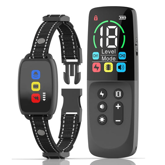 Adjustable Remote Dog Training Collar - Waterproof IP67, Long Standby, for 8-120 lb Dogs