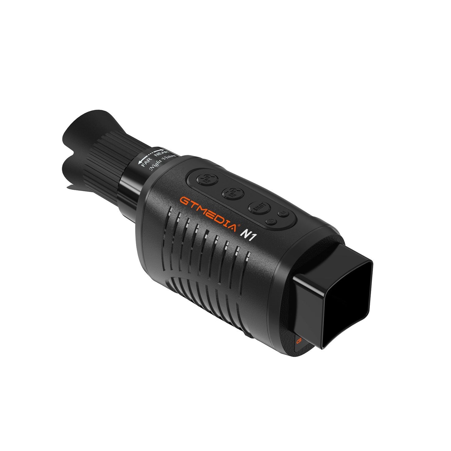 GTMEDIA N1 Night Vision Monocular, 5X Zoom, 7-Level IR, 32GB, Type-C, 1.5’’ Screen, Black – Perfect for Wildlife & Adventure