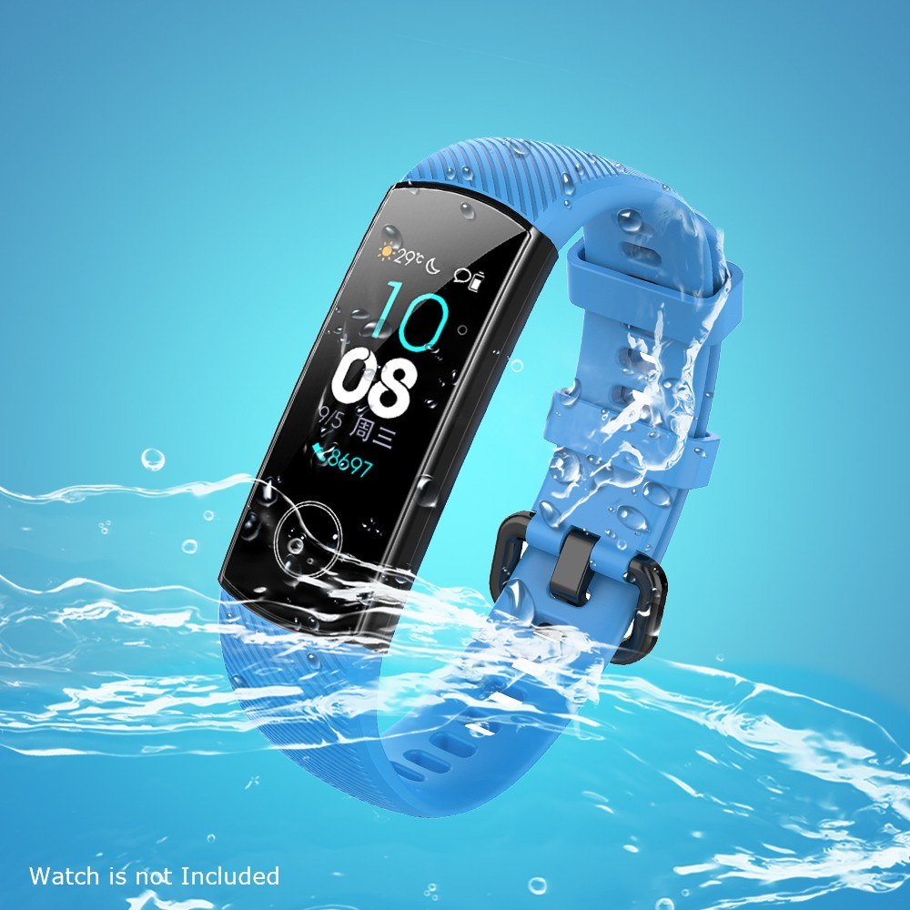 Huawei Honor Band 4/5 Silicone Replacement Wristband Bracelet Strap