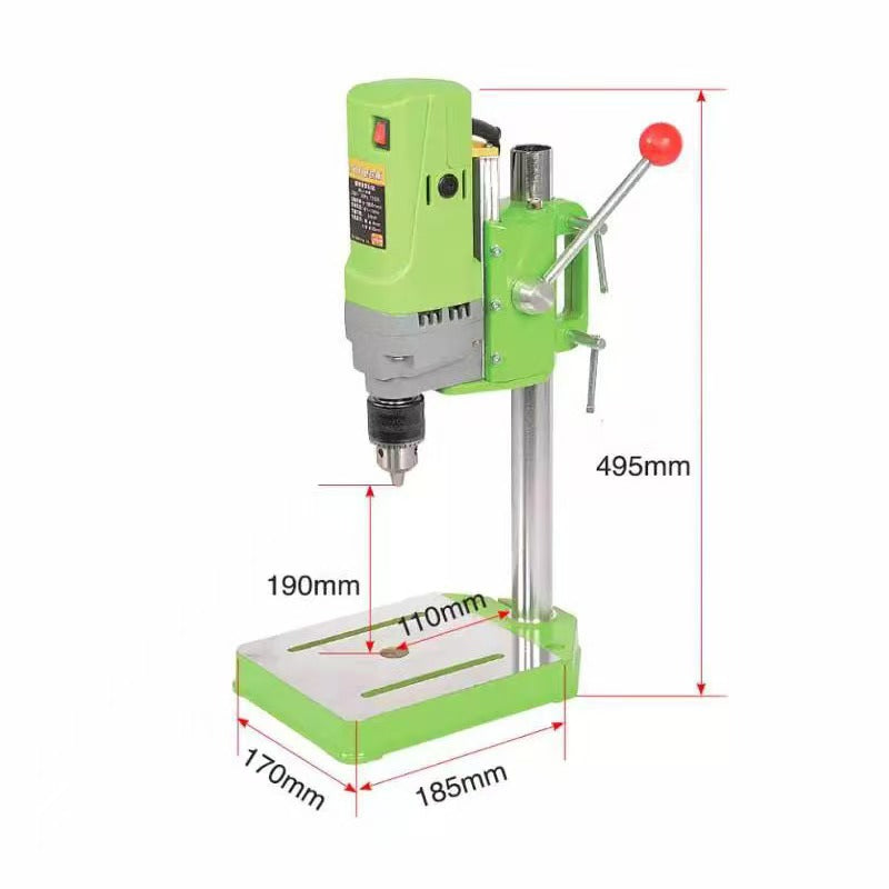 Mini Bench Drill Press 710W - Variable Speed 1-13mm Chuck - Wood Metal Plastic DIY