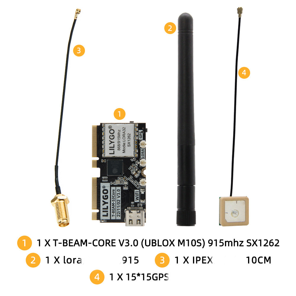 LILYGO® T-Beam SUPREME ESP32-S3+LoRa+GPS+OLED