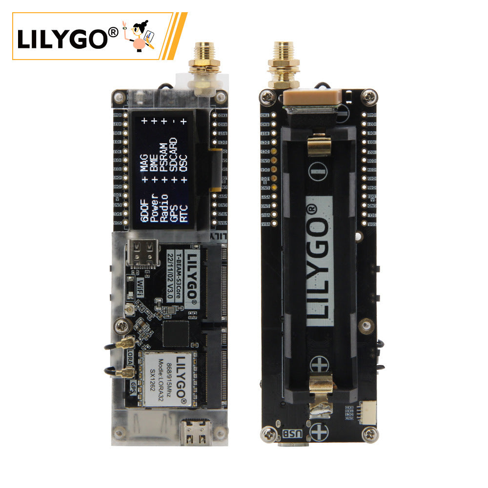 LILYGO® T-Beam SUPREME ESP32-S3+LoRa+GPS+OLED