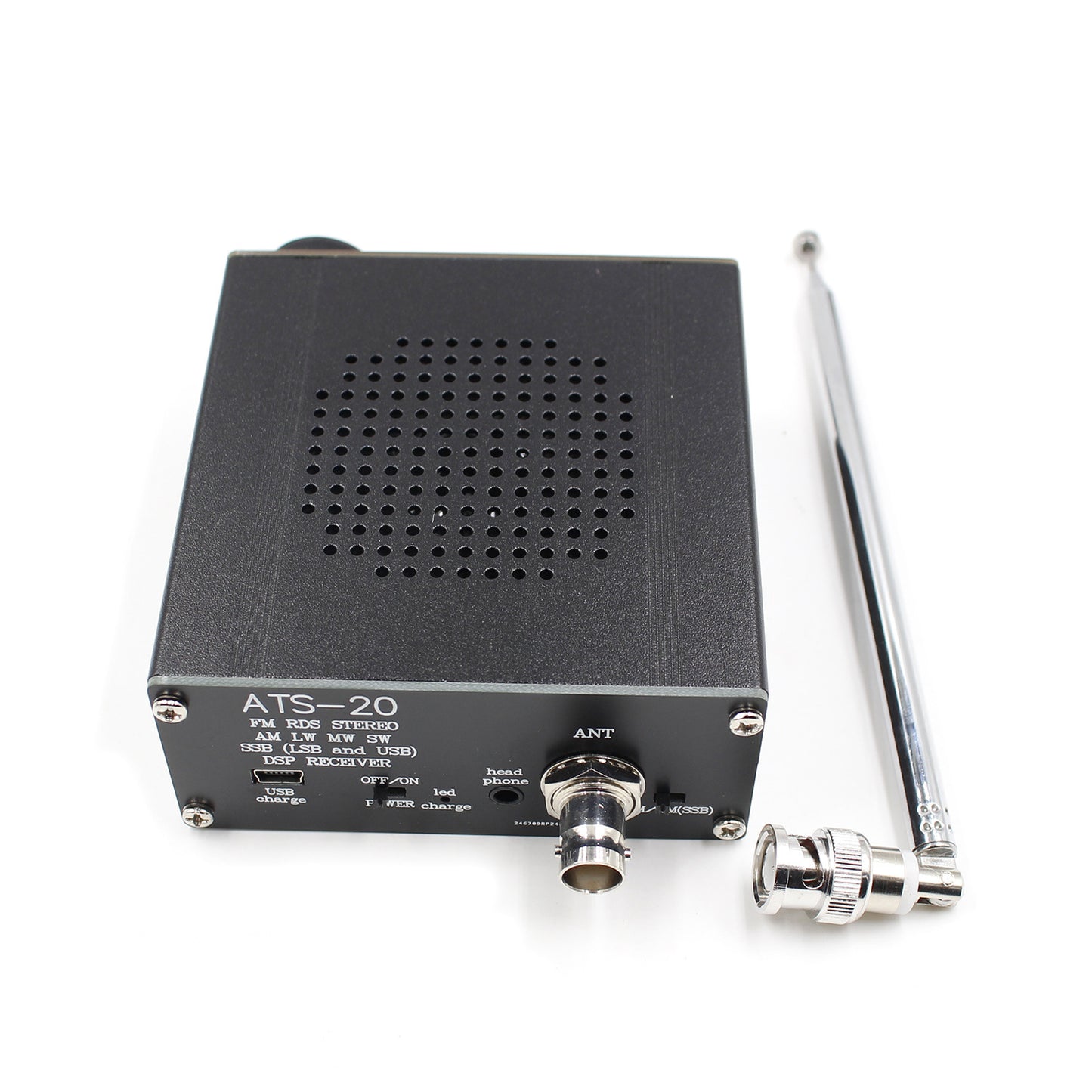 ATS-20 SI4735 Full-Wave Radio Receiver: FM, AM (MW & SW), SSB (LSB & USB) - Covers Commercial & Ham Bands