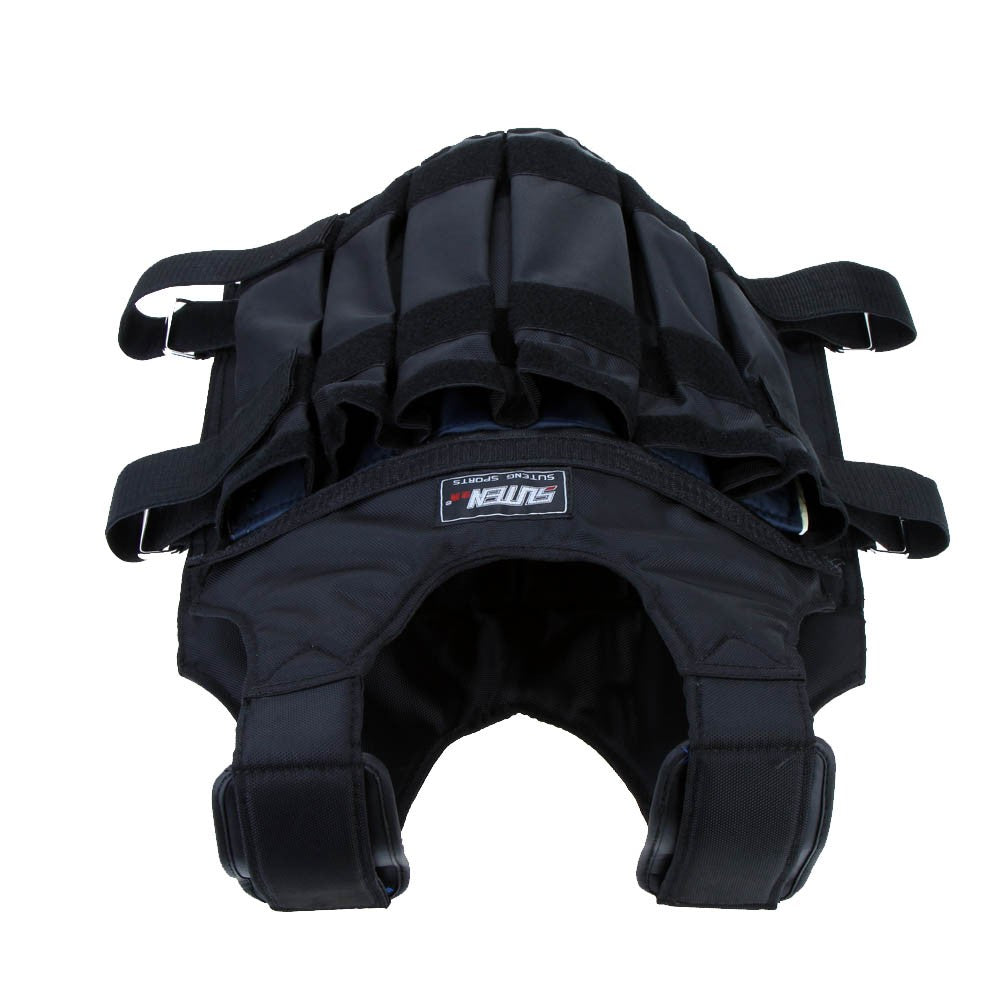 Adjustable 50kg Weighted Vest for Exercise, Boxing, and Training (Empty)