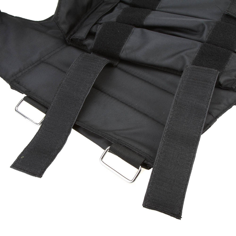 Adjustable 50kg Weighted Vest for Exercise, Boxing, and Training (Empty)