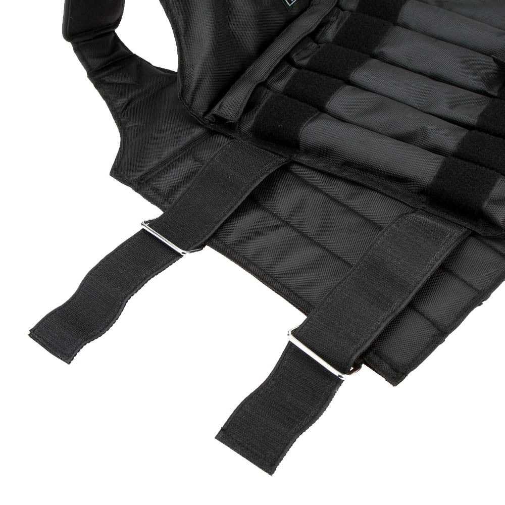 Adjustable Weighted Vest for Exercise Training with Sand Weight Loading (Empty)