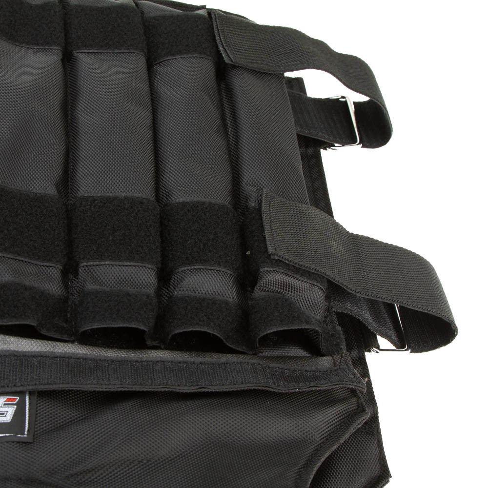 Adjustable Weighted Vest for Exercise Training with Sand Weight Loading (Empty)