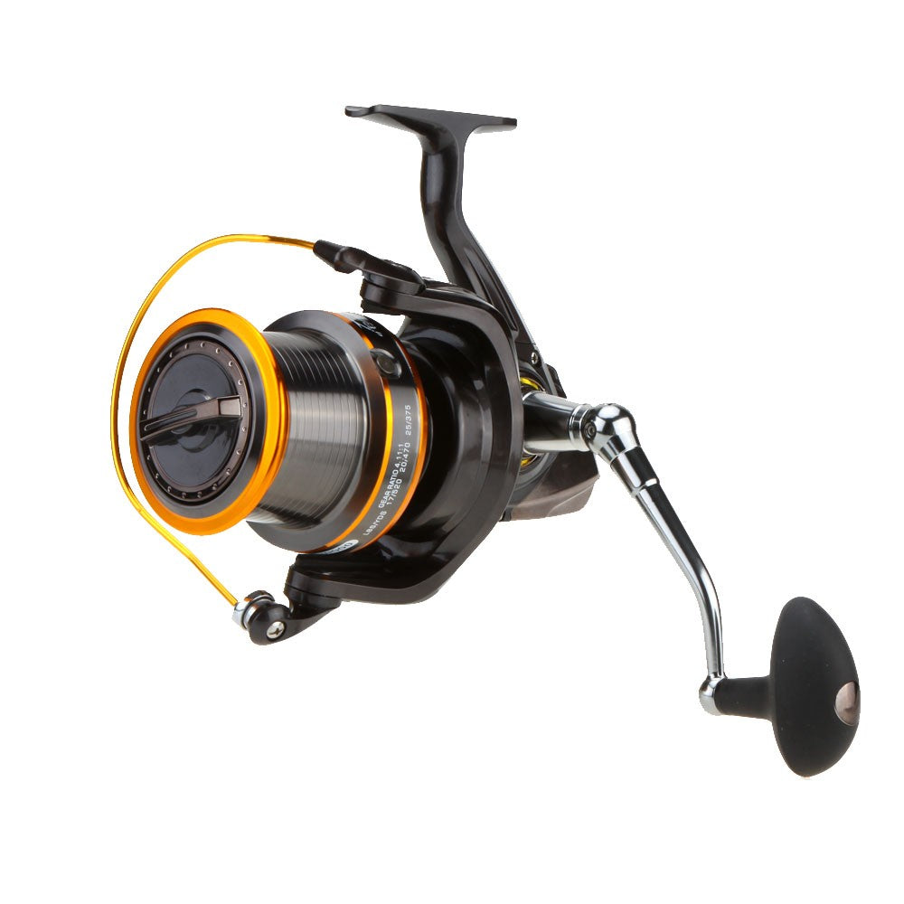 LJ9000 High-Speed Metal Spinning Reel, 13-Bearing Interchangeable Sea Fishing Wheel, 4.11:1 Gear Ratio