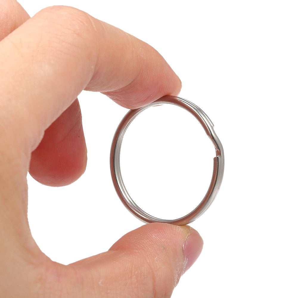 5-Piece Quick Release Detachable Keychain with Two Split Rings