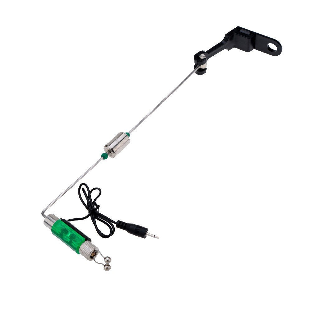 4Pcs LED Illuminated Fishing Bite Alarm Hanger Swinger Indicator