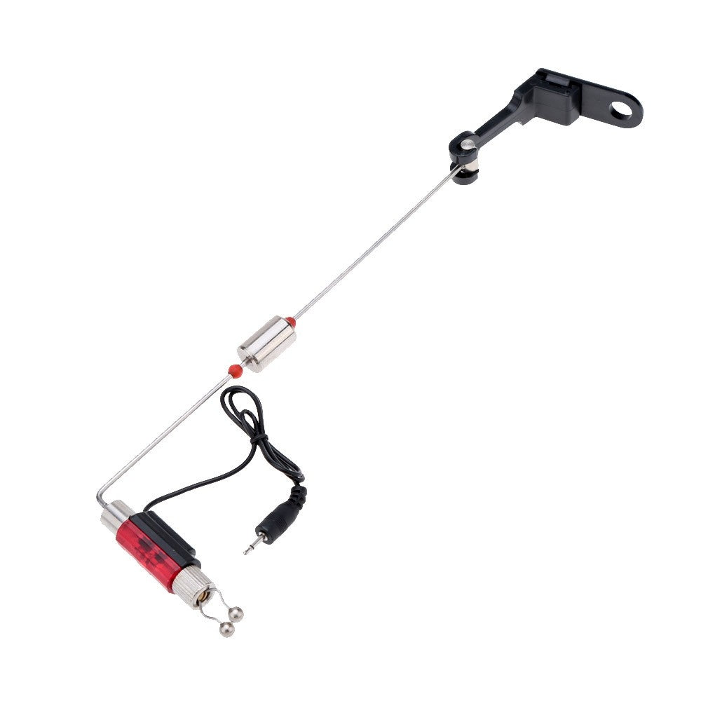 4Pcs LED Illuminated Fishing Bite Alarm Hanger Swinger Indicator