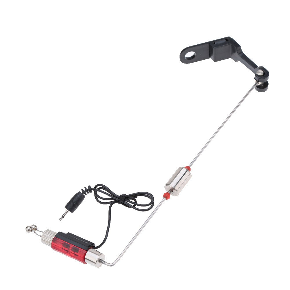 4Pcs LED Illuminated Fishing Bite Alarm Hanger Swinger Indicator