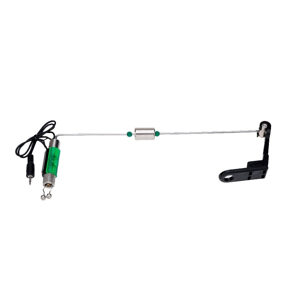 4Pcs LED Illuminated Fishing Bite Alarm Hanger Swinger Indicator