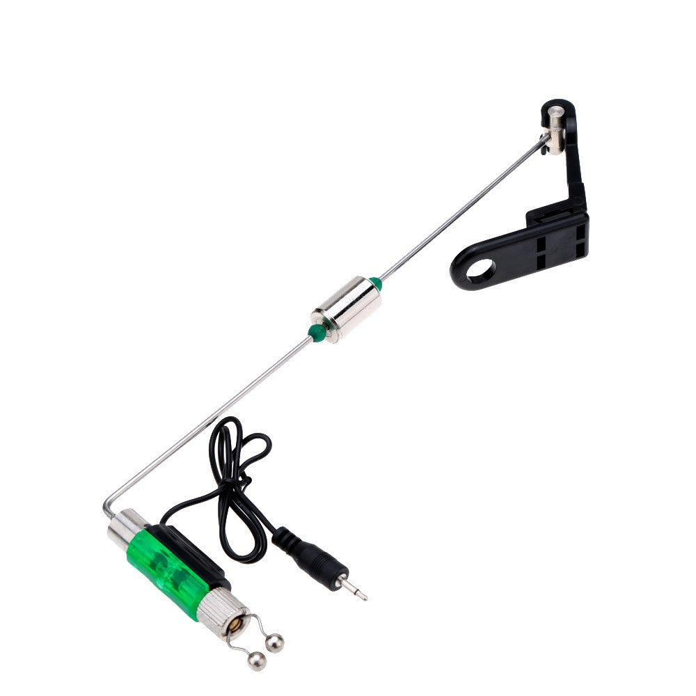 4Pcs LED Illuminated Fishing Bite Alarm Hanger Swinger Indicator