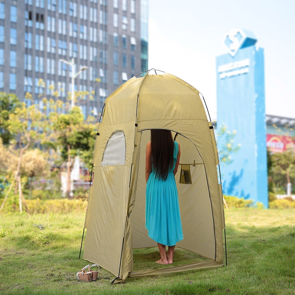 TOMSHOO Portable Privacy Tent: Outdoor Shower, Camping Toilet, Beach Changing Room Shelter