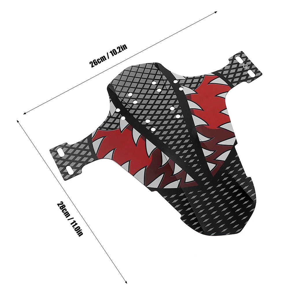 Mountain Bike Mudguard Set: Front & Rear Compatible Cycling Fender for MTB