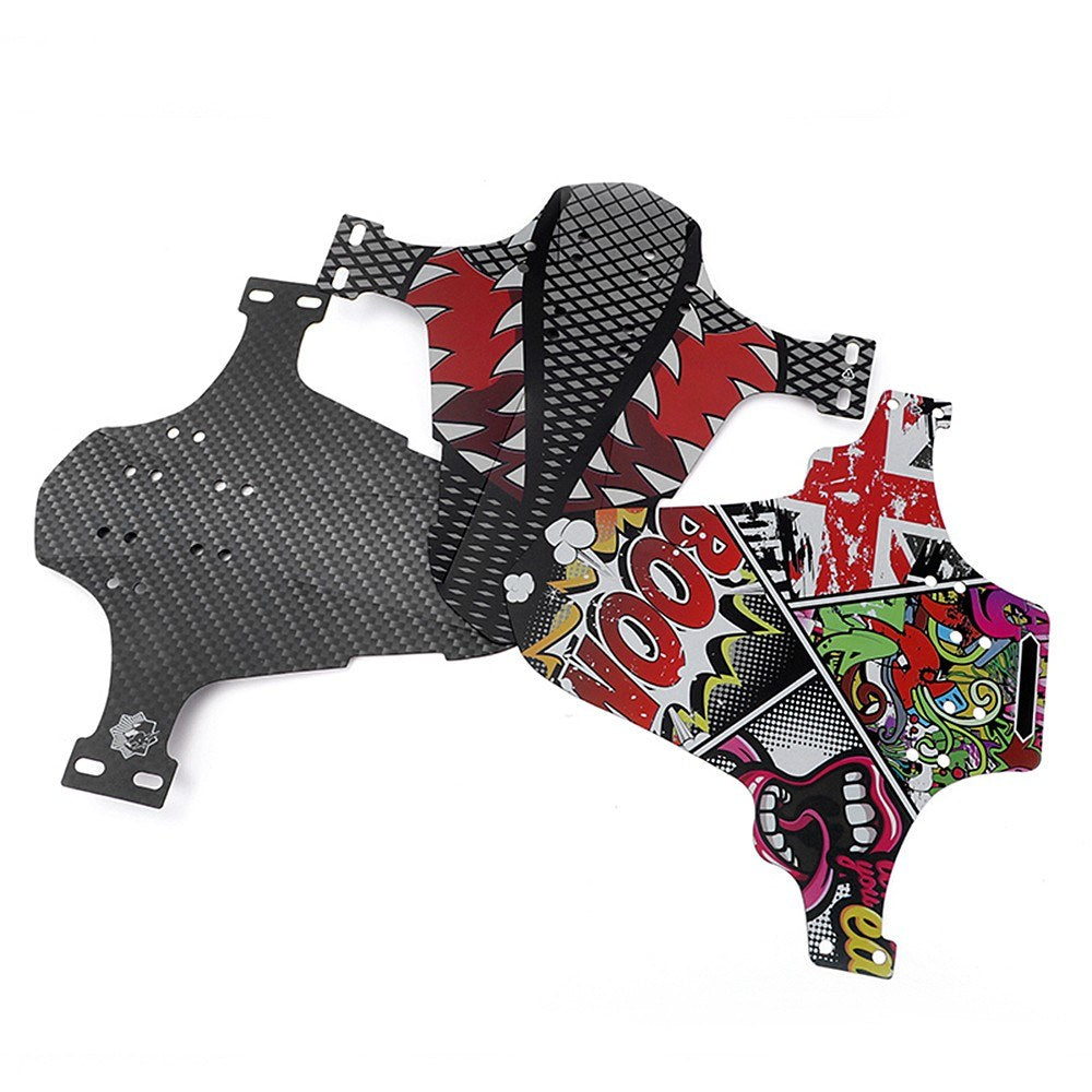 Mountain Bike Mudguard Set: Front & Rear Compatible Cycling Fender for MTB