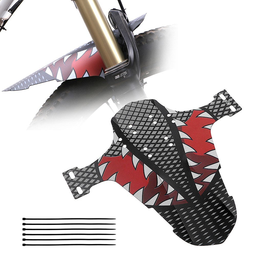 Mountain Bike Mudguard Set: Front & Rear Compatible Cycling Fender for MTB