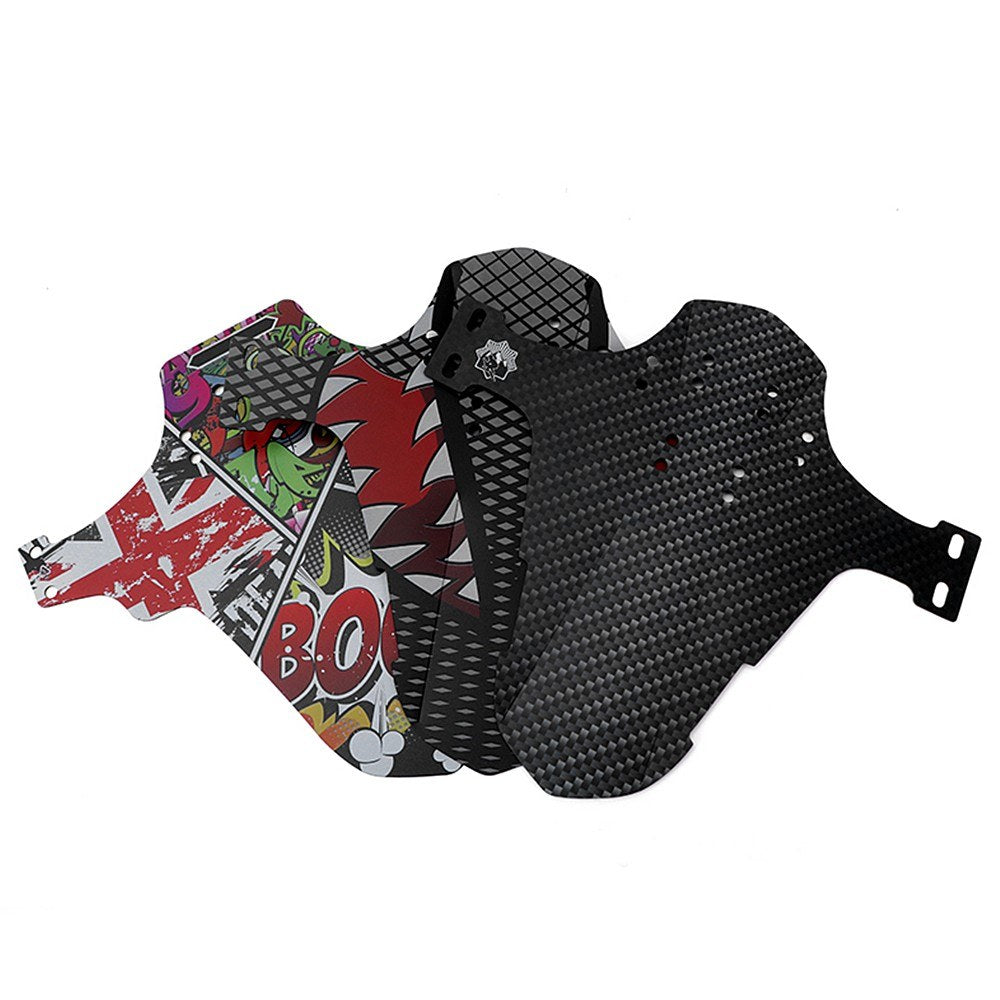 Mountain Bike Mudguard Set: Front & Rear Compatible Cycling Fender for MTB