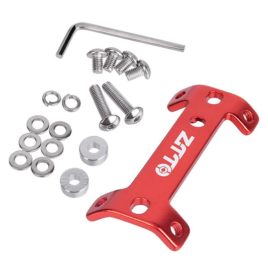 Double Head Aluminum Alloy Bike Water Bottle Cage Extender Mount