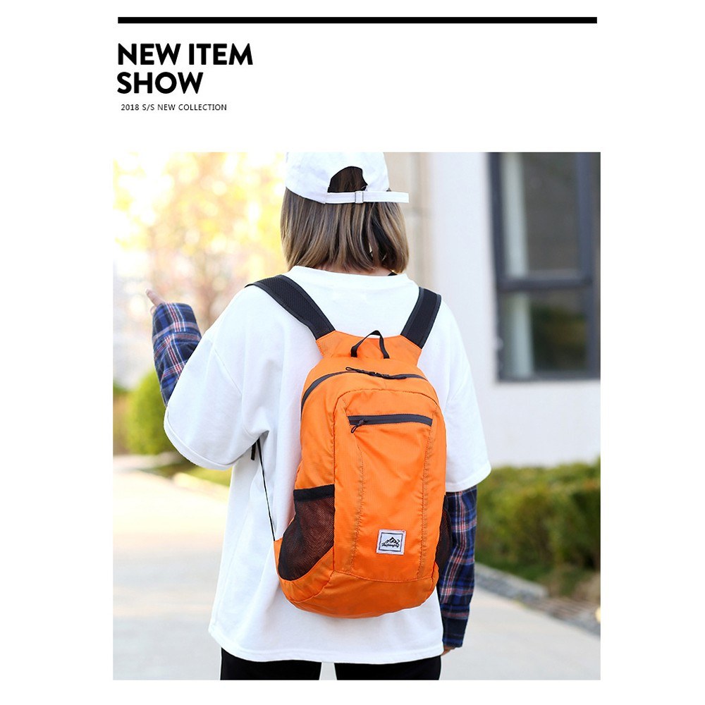 Compact Foldable Travel Backpack