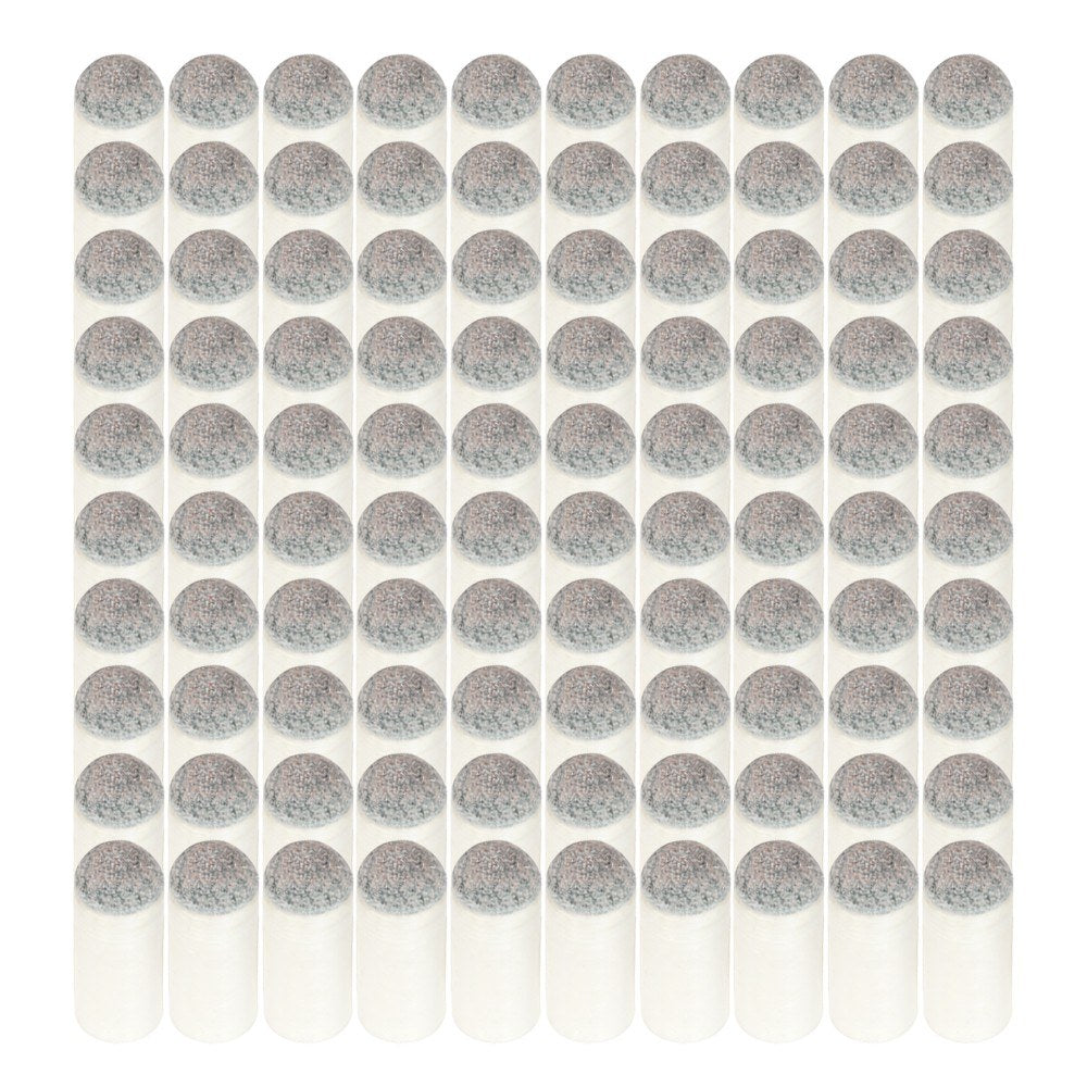 100PCS Slip-On Pool Cue Tips & Ferrules Billiard Cue Heads