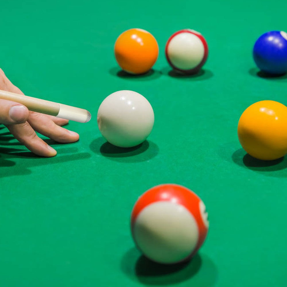 100PCS Slip-On Pool Cue Tips & Ferrules Billiard Cue Heads