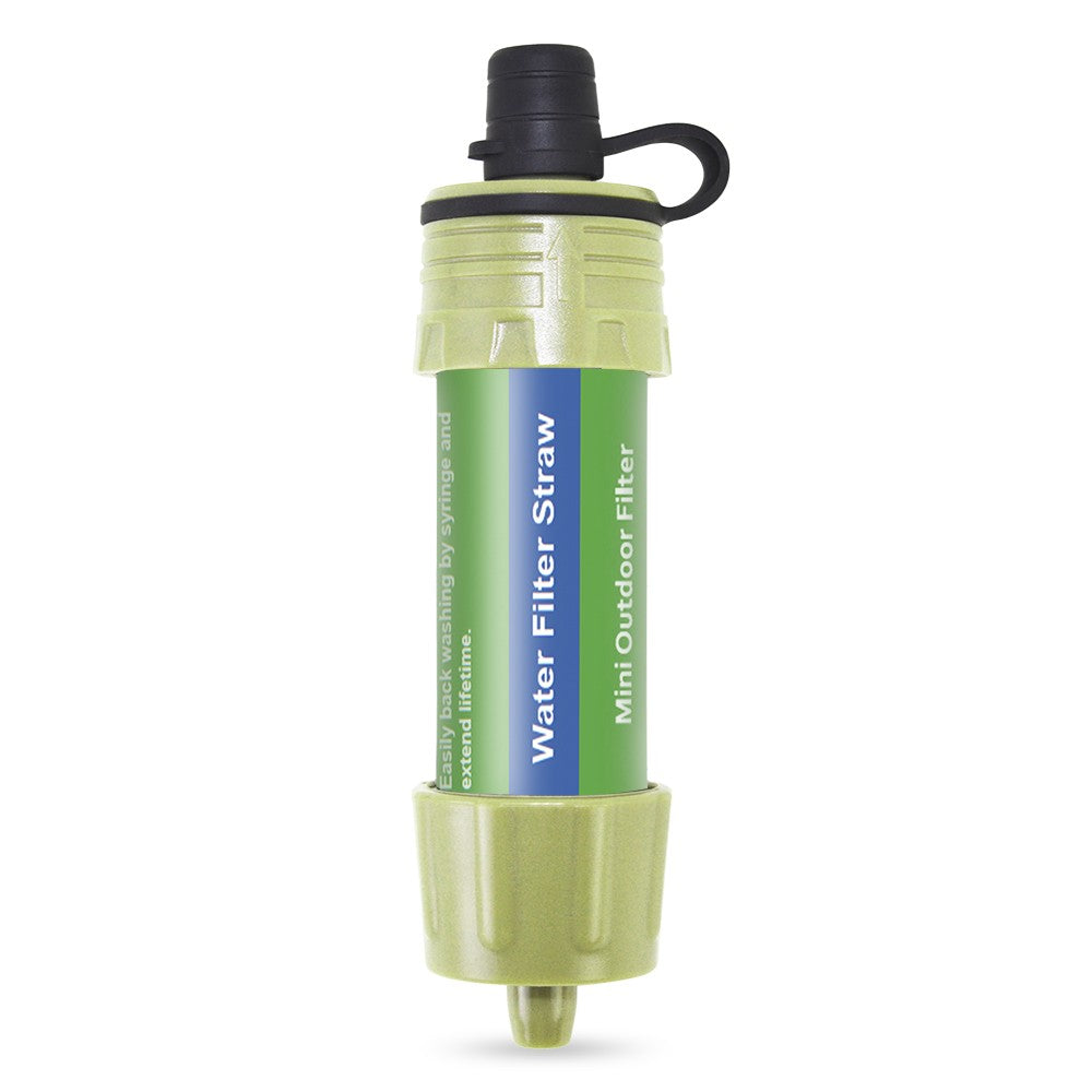 Portable Water Purifier Straw for Camping, Backpacking & Emergency Use