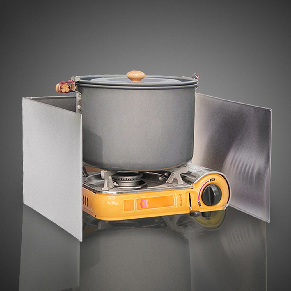 Camping Stove Windscreen Outdoor Cooking Windshield