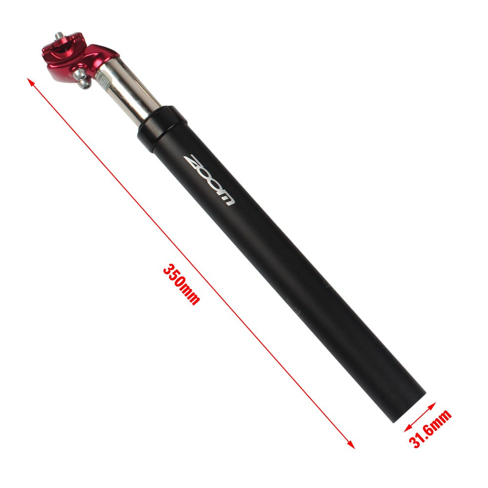 MTB Suspension Bike Seatpost Shock Absorber - 31.6x350mm / 27.2x350mm