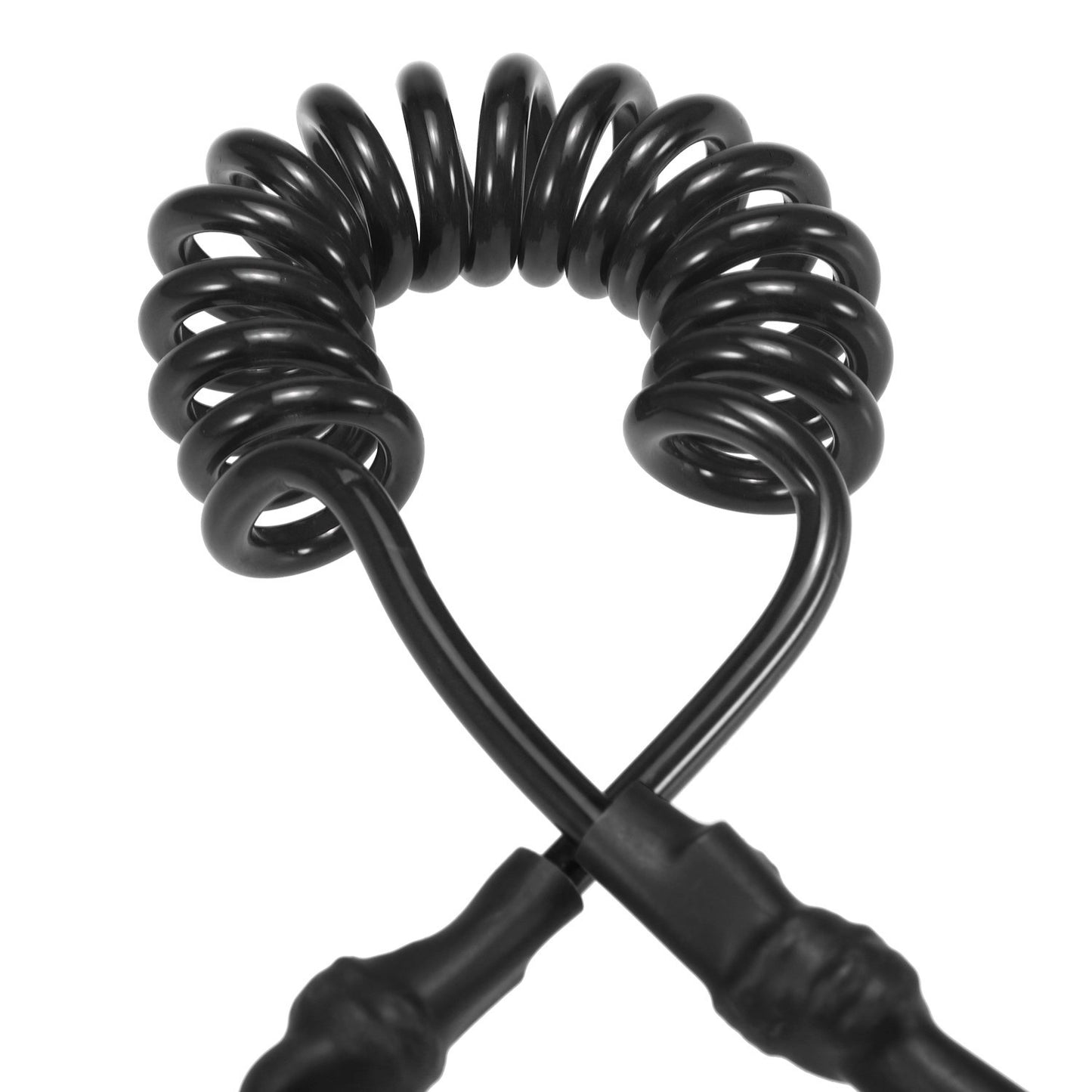 4ft Coiled Ankle Leash - Elastic SUP Paddleboard Leg Rope